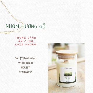 Nến thơm - Hương Gỗ ĐÀ LẠT
