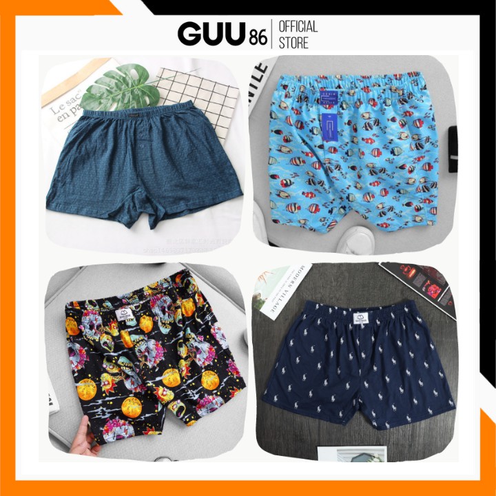 [𝗖𝗢𝗠𝗕𝗢 𝟱] Quần Đùi Thun Nam Mặc Nhà 100% Cotton, Mặc Ngủ Ở Nhà Rất Thoải Mái, BigSize QNNH | BigBuy360 - bigbuy360.vn