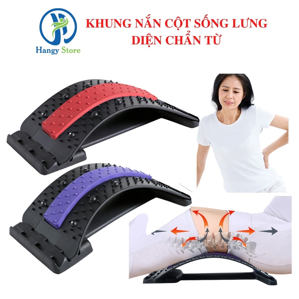 Khung nắn chỉnh cột sống lưng diện chẩn từ kéo dãn cột sống về nguyên sơ