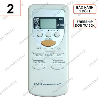 Remote Máy Lạnh Panasonic 2 Chiều Giá Rẻ