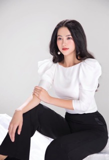 Áo sơ mi tay bồng