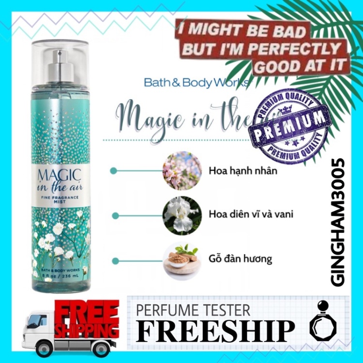 ✦GH✦ Xịt thơm Bath and Body Works Magic In The Air fullseal 236ml