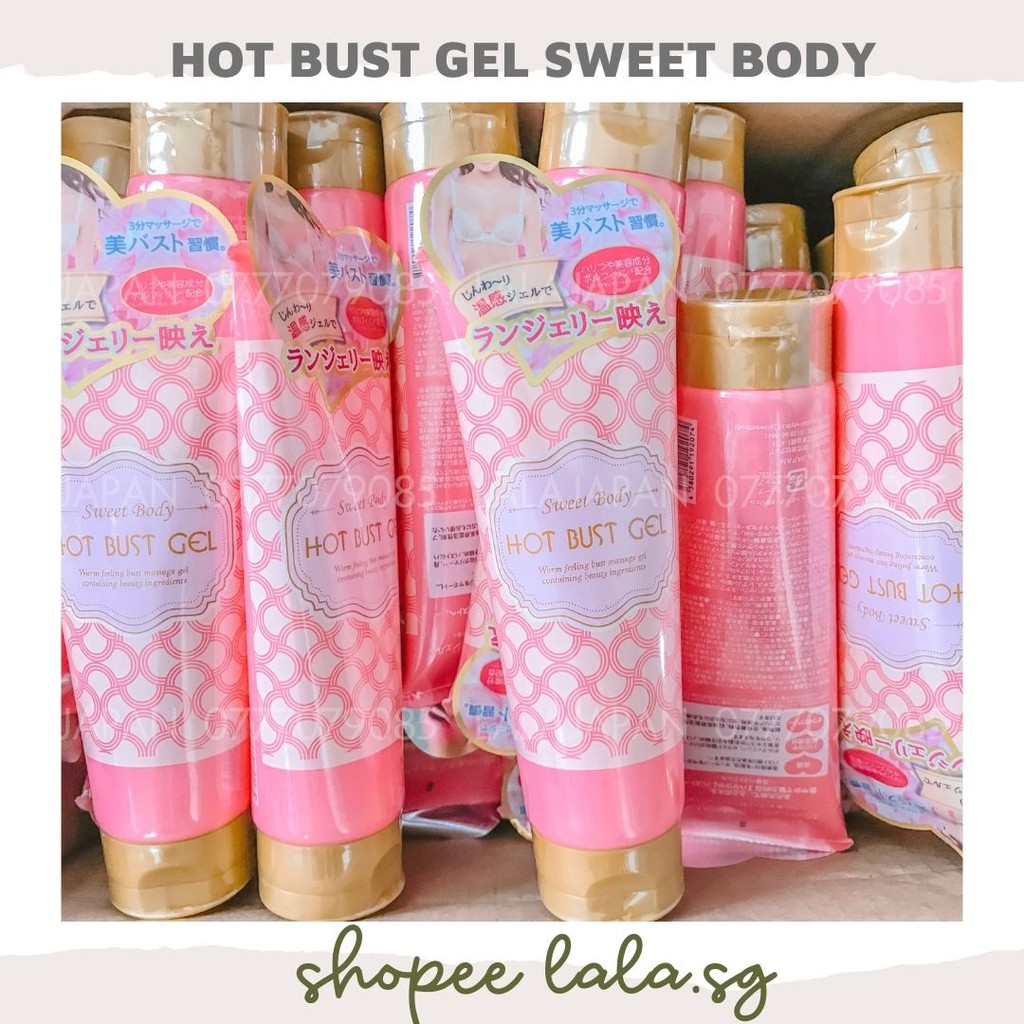 Gel nóng massage vùng ngực Sweet Body Nhật Bản