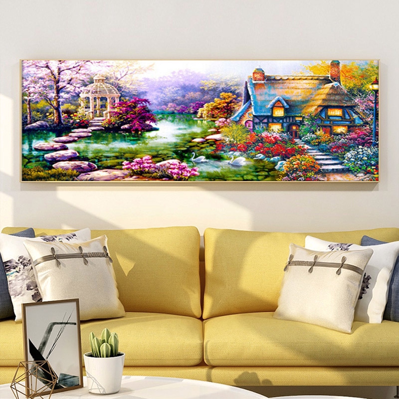 Tranh Đính Đá 5d Trang Trí Nội Thất Đẹp Mắt