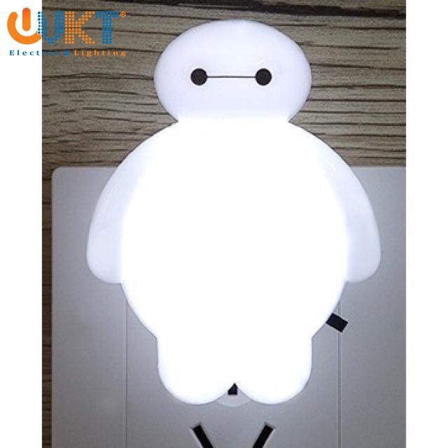 Đèn ngủ gắn tường tiết kiệm điện Baymax Big Hero 6 độc đáo