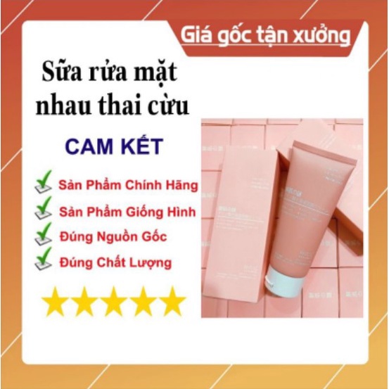 (giá sỉ) Sữa Rửa Mặt Nhau Thai Cừu Tế Bào Gốc Cuống Rốn Nhật Bản