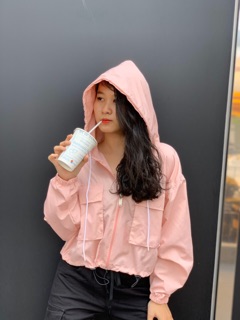 💧Áo Khoác Dù Form Lửng Trơn