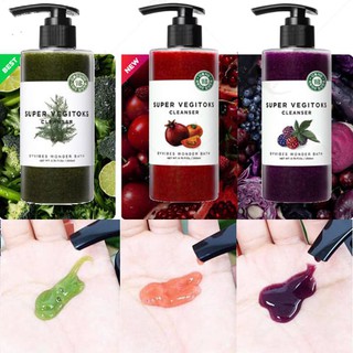 Sữa Rửa Mặt Rau Củ Thải Độc Wonder bath Super Vegitoks Leanser