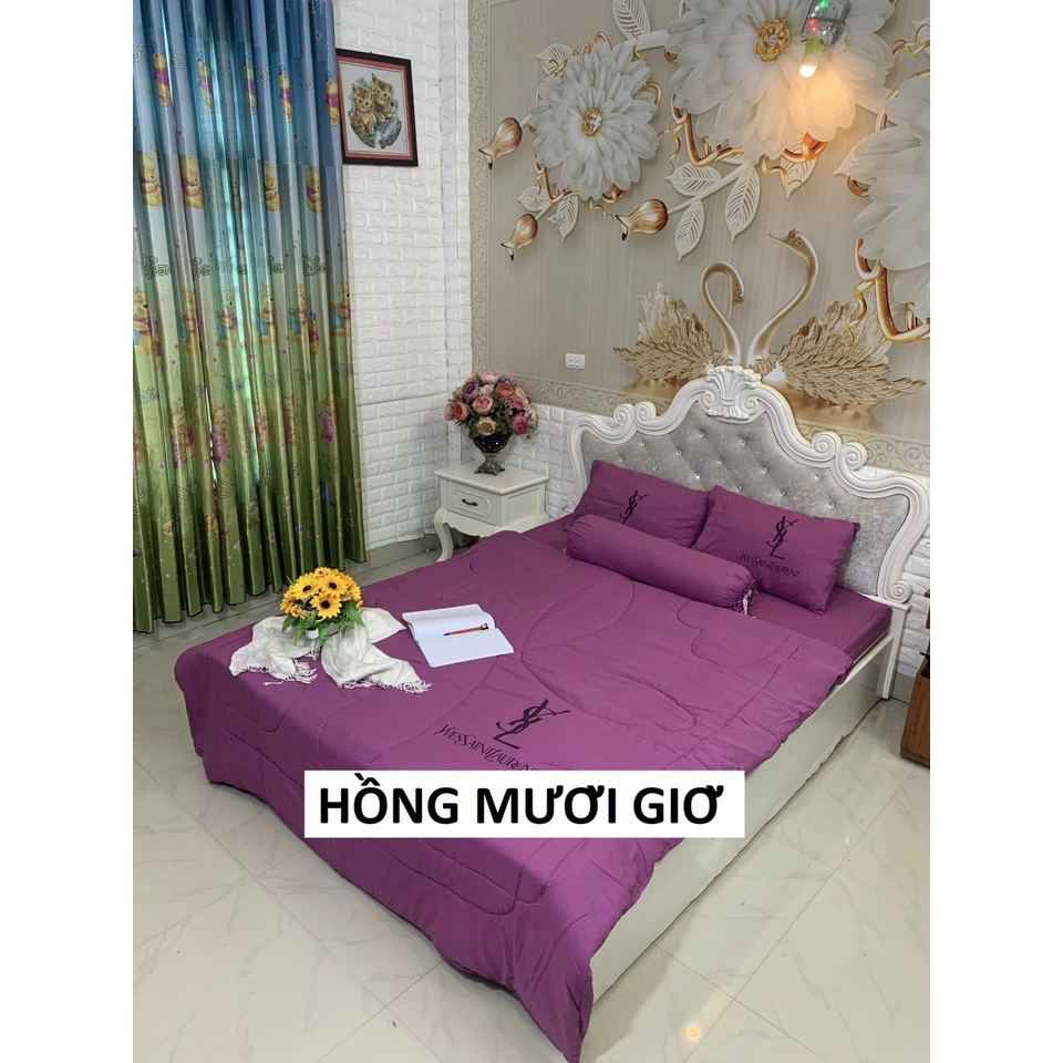 SET Chăn Ga Đũi 💖 ẢNH THẬT 💖 bộ chăn ga mềm min cao cấp | BigBuy360 - bigbuy360.vn