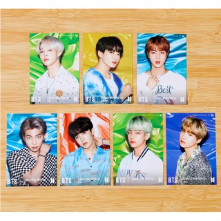 Set 7 card ảnh Lights / Boy With Luv ( A3C06 )