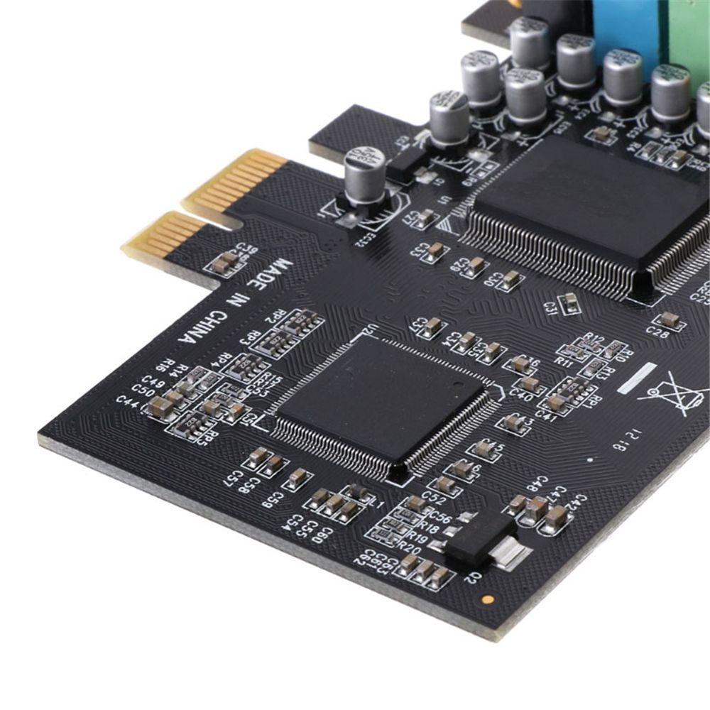 Thẻ Âm Thanh Kỹ Thuật Số PCI-E8738 6 Kênh Cho Máy Tính