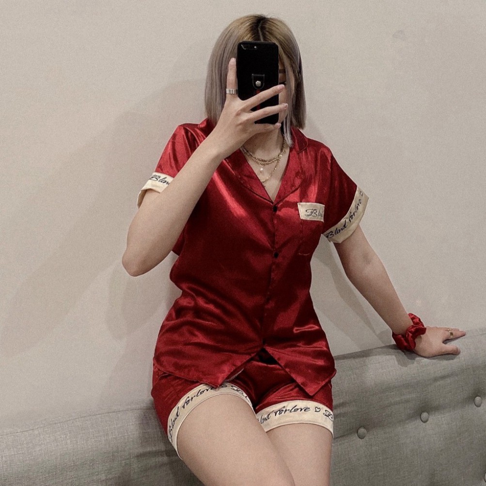 Bộ ngủ lụa 👘 Bộ pijama 👘 FREE SHIP hàng cao cấp hàng thiết kế, chất mịn màng, form rộng thoải mái cho người mặc