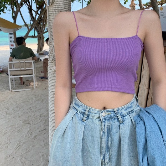 ÁO 2 DÂY BÚN SIÊU XINH A0039