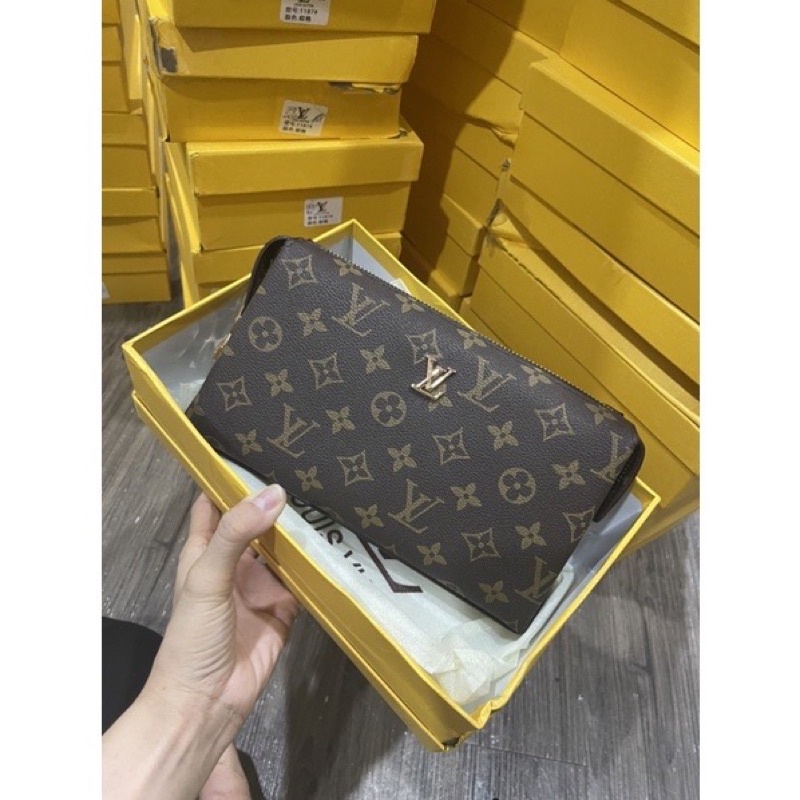 CLUTCH CẦM TAY NAM KHOÁ SỐ LV 1578 SMANO BAGS HỎA TỐC