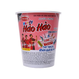 Mì Hảo Hảo Tôm Chua Cay Handy 67g combo 5 ly