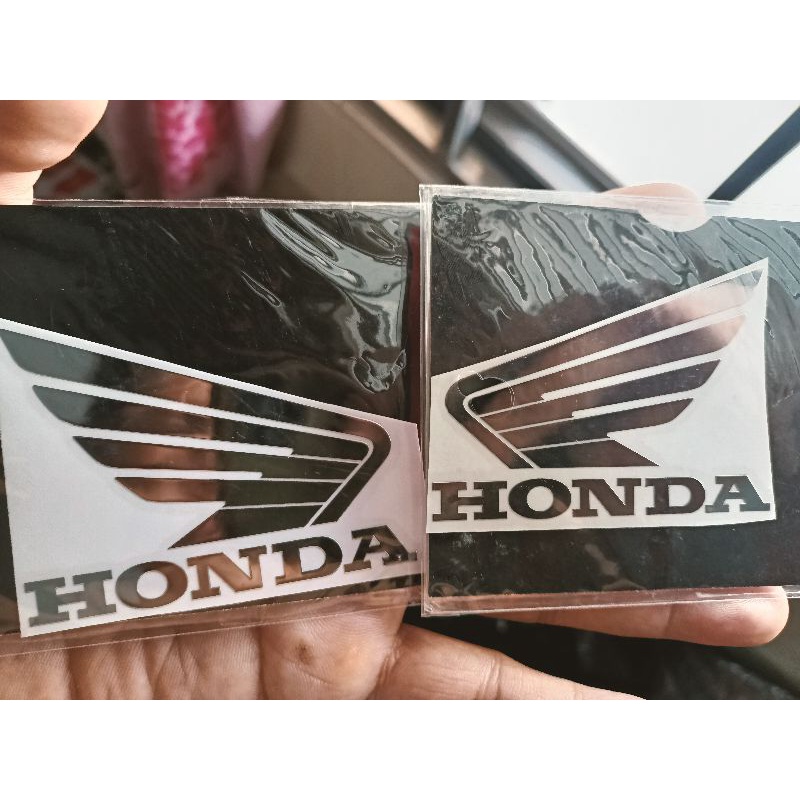 Bộ tem nổi cánh chim Honda hợp kim cao cấp nhập Thái
