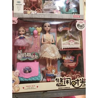 (A)Búp bê baby kèm phụ kiện