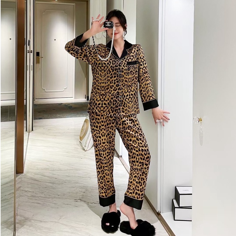 [Big Sale] 🌱 Đồ Bộ Pijama Lụa Đồ Mặc Nhà☘️ Bộ Ngủ Cao Cấp Mát Mềm Mịn - ELSA