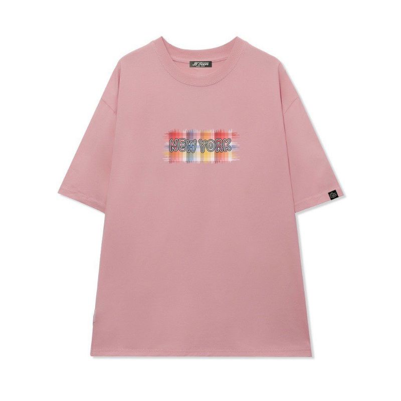 Áo thun tay lỡCó sizeFull màu unisex New york