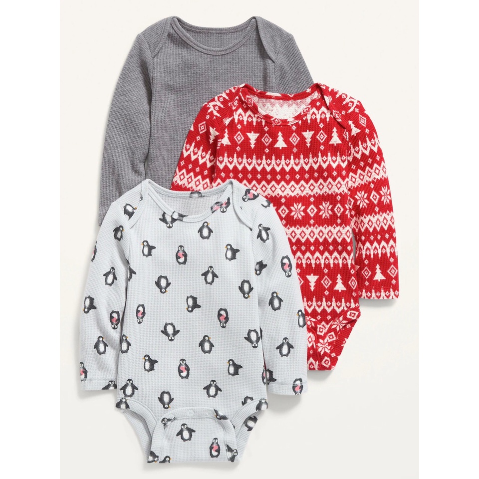 Bodychip dài tay vải cotton mềm mịn, bodysuit cho bé trai bé gái hàng xuất dư xịn hãng carter, Geo