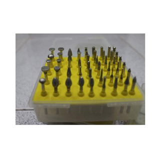 Bộ 50 mũi chạm khắc đá, ngọc, cẩm thạch cốt 3 ly