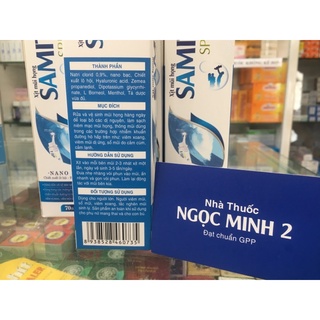 ✅ [Chính Hãng] Xịt mũi họng Samito Spray (Hộp 1 chai 70ml)