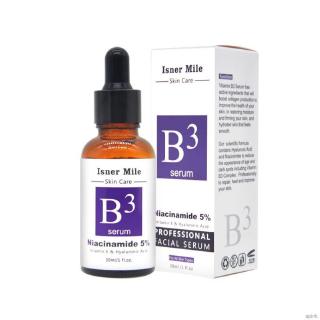 [Hàng mới về] Huyết thanh Niacinamide 5% Vitamin B3 chống nếp nhăn & lão hóa chăm sóc da 30ml Isner Mile