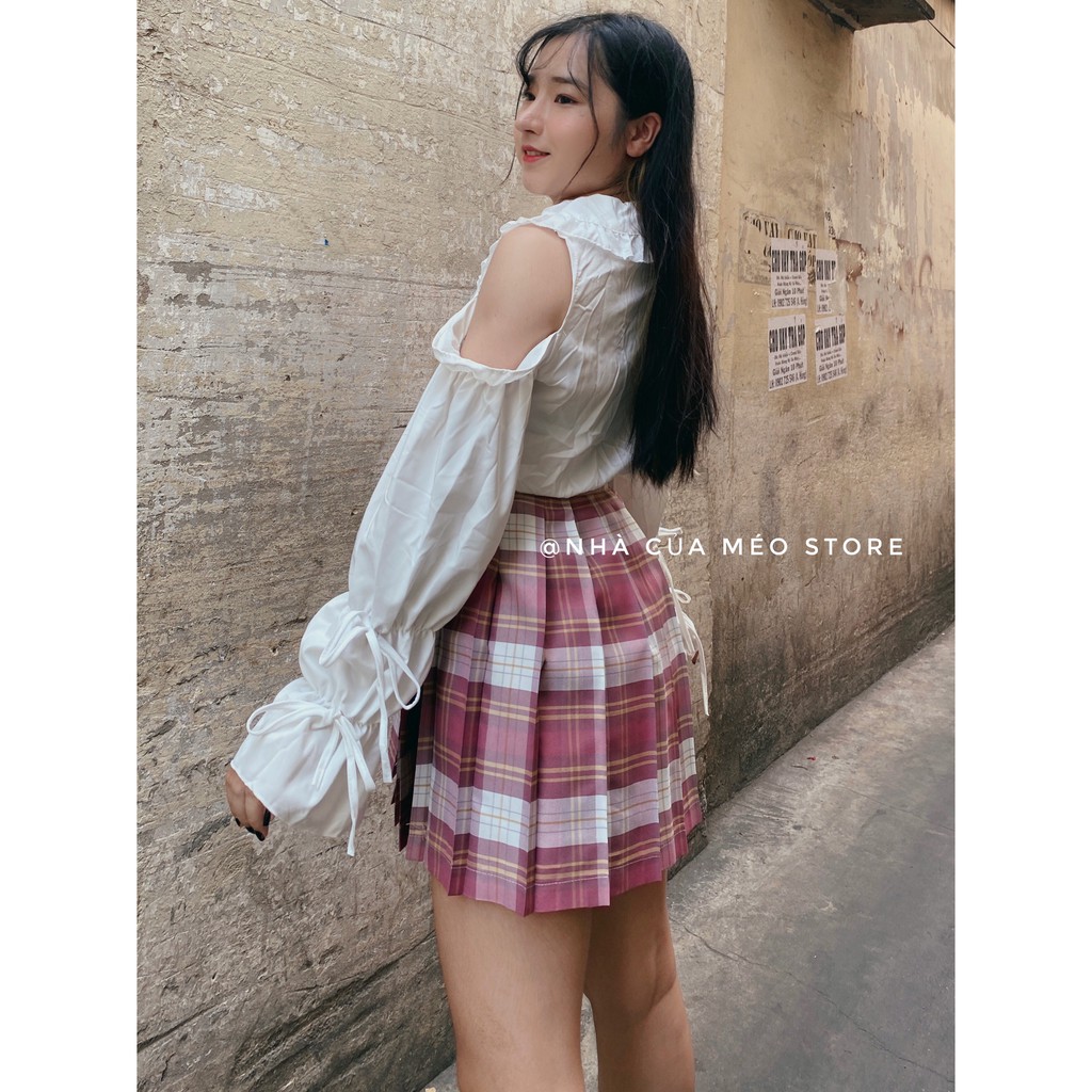 ( Ảnh thật) CHÂN VÁY CARO ULZZANG [ Nhà của méo store ] | BigBuy360 - bigbuy360.vn