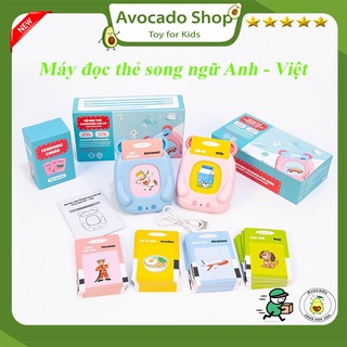 Máy đọc thẻ flashcard song ngữ Anh Việt cho bé từ 1 tuổi