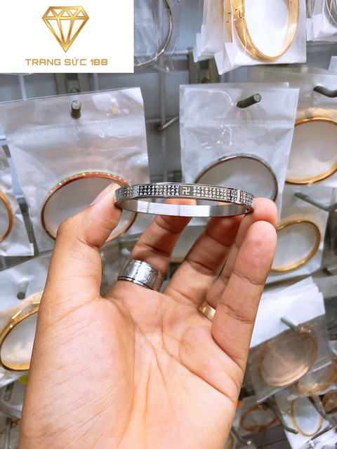 Vòng tay titan khắc bát nhã tâm kinh