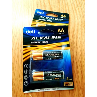 Pin AA ALKALINR Deli 18500