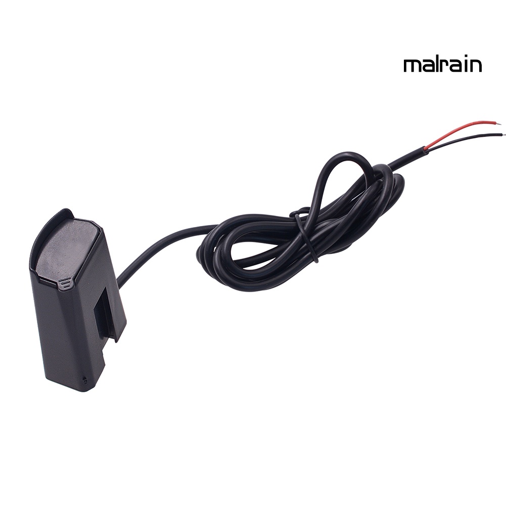 Bộ Sạc Điện Thoại USB Gắn Tay Lái Xe Máy 12V CS-835A1 Có Đèn Báo Hiệu