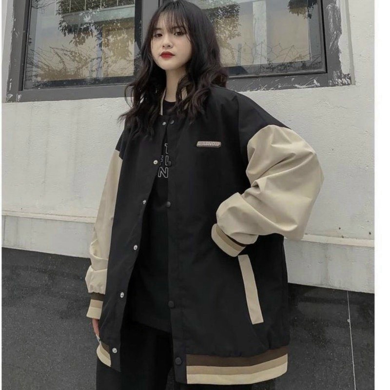 Áo Khoác Gió Nam Chất Dù Hai Lớp Lót Das Có Logo Kiểu Bomber Phong Cách Bóng Chày Form Rộng Mặc Đẹp [NEW UNISEX]