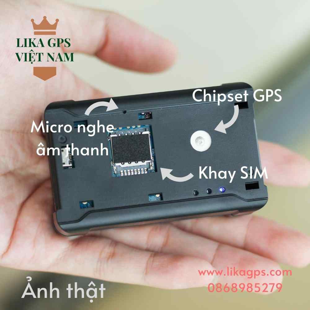 Định Vị không dây LIKA K9 ô Tô Xe Máy độ chính xác cao, pin 30 ngày, giám sát âm thanh