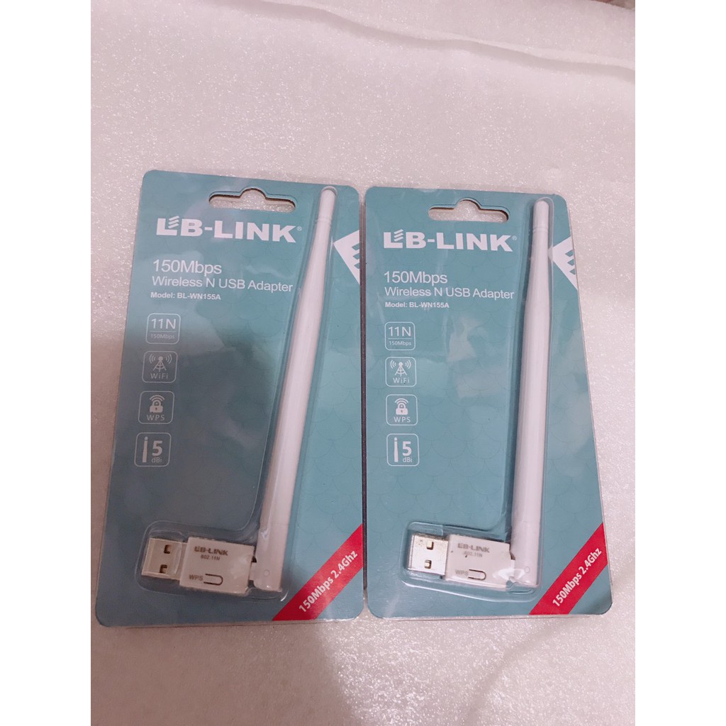 LB LINK - USB Wifi Nano Tốc Độ 150Mbps Có Râu