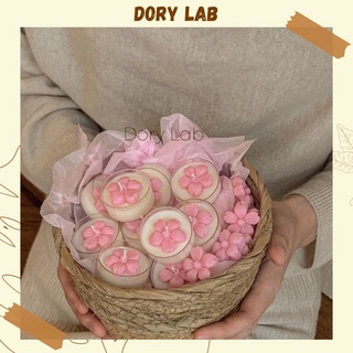 Nến Thơm Tealight Mini Hoa Anh Đào - Dory Lab