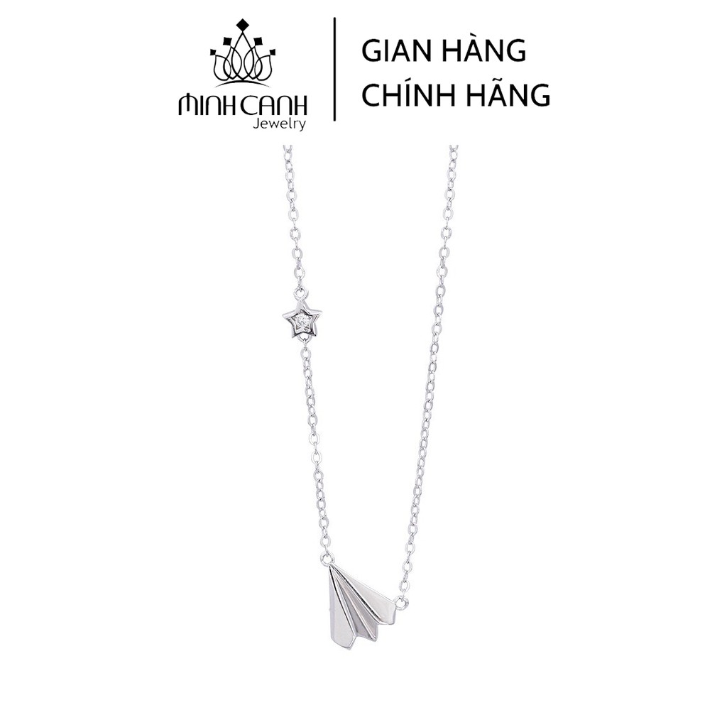 Dây Chuyền Máy Bay Giấy Kèm Sao Bạc 925 - Minh Canh Jewelry