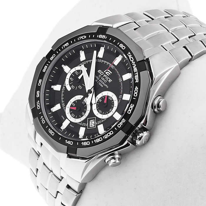 Đồng hồ nam Casio edifice chính hãng EF-540D, dây kim loại