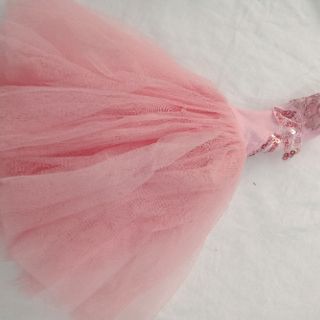 Đầm dạ hội cao cấp có khăn voan (dùng cho búp bê 30cm)