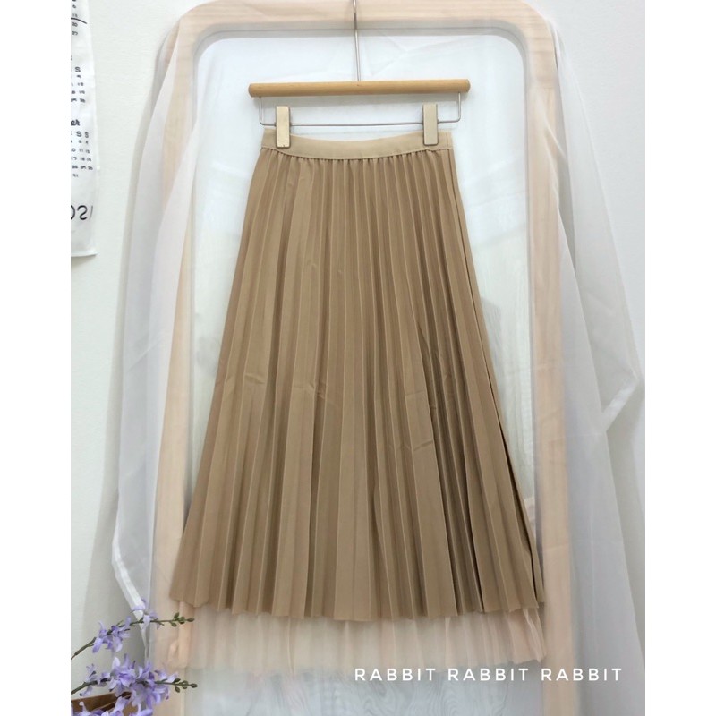 Chân váy dài xếp ly pha ren 2 lớp - Có sẵn | BigBuy360 - bigbuy360.vn