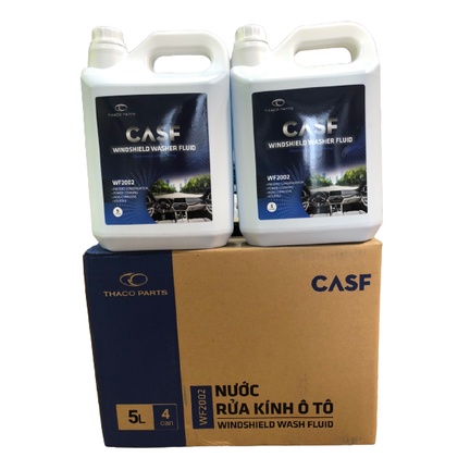 Nước rửa kính ô tô WF 2002 can 5L hàng Thaco chính hãng
