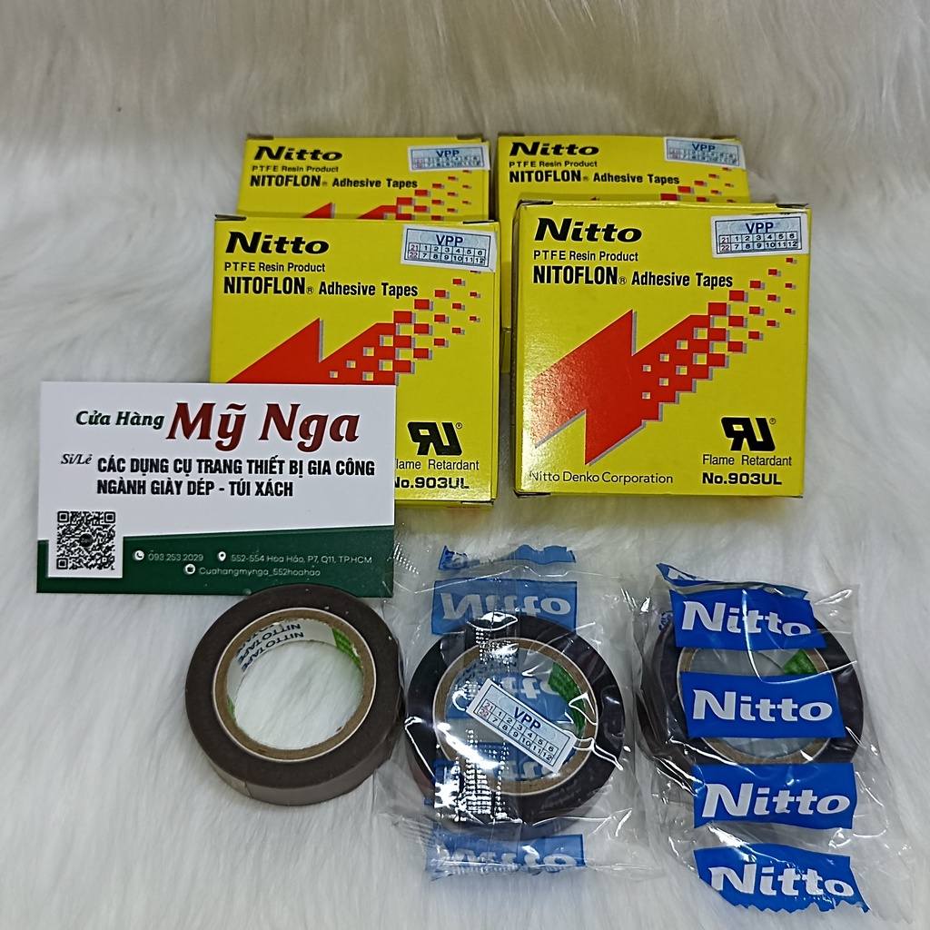 Băng keo nhiệt Nitto 903.UL ( 0.18x19x10 ) + ( 0.08x13x10)