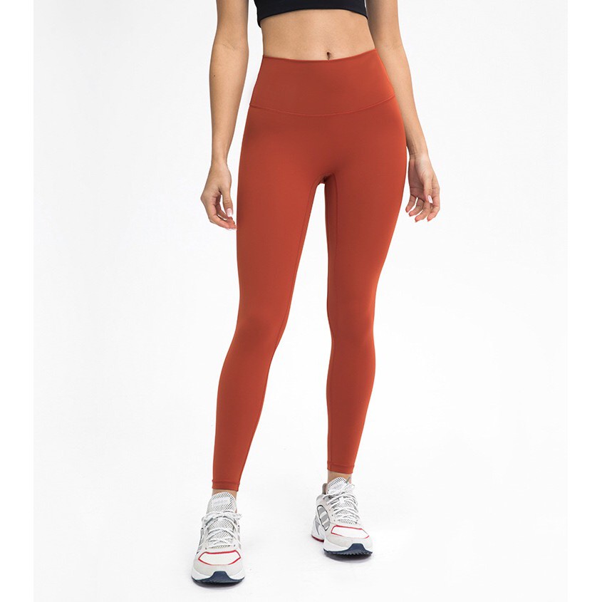 Quần Legging Thể Thao Lưng Cao Thời Trang Năng Động Cho Nữ