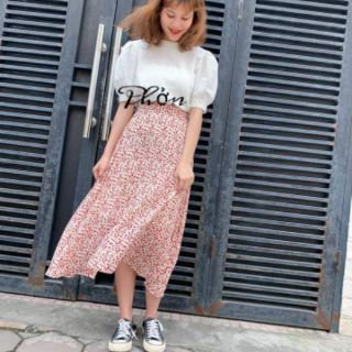 [🚛FREESHIP]Chân váy dài Vintage[Ảnh thật]