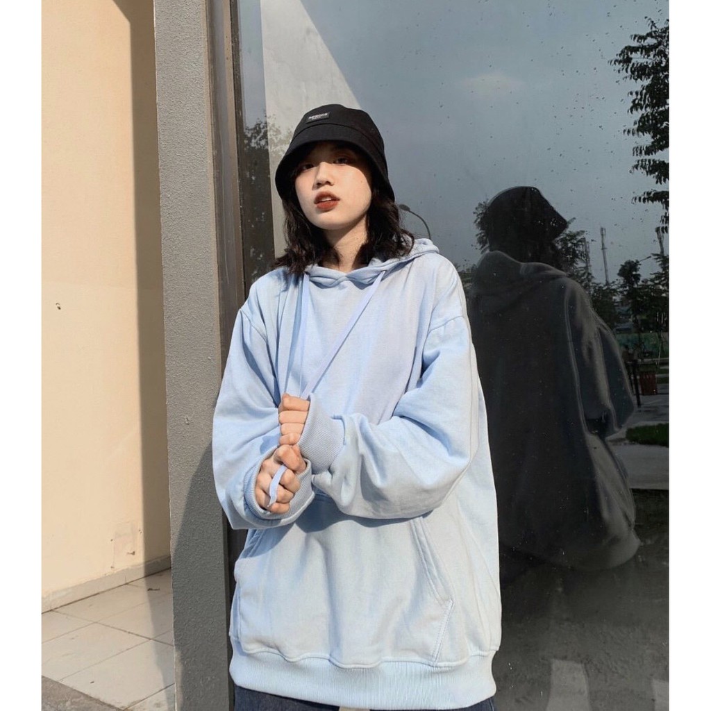 Áo HOODIE BASIC Trơn 8 Màu Ulzzang UNISEX 1hitshop