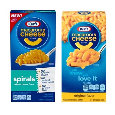 Mì Nui Phô Mai Macaroni & Cheese hiệu Kraft 206g