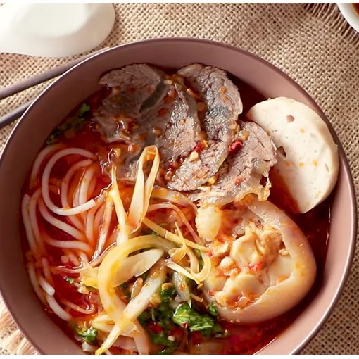 Bún mắm Hằng Nga gói 73g (bún mắm,giò heo, bò Huế, tôm chua cay) (1 gói)