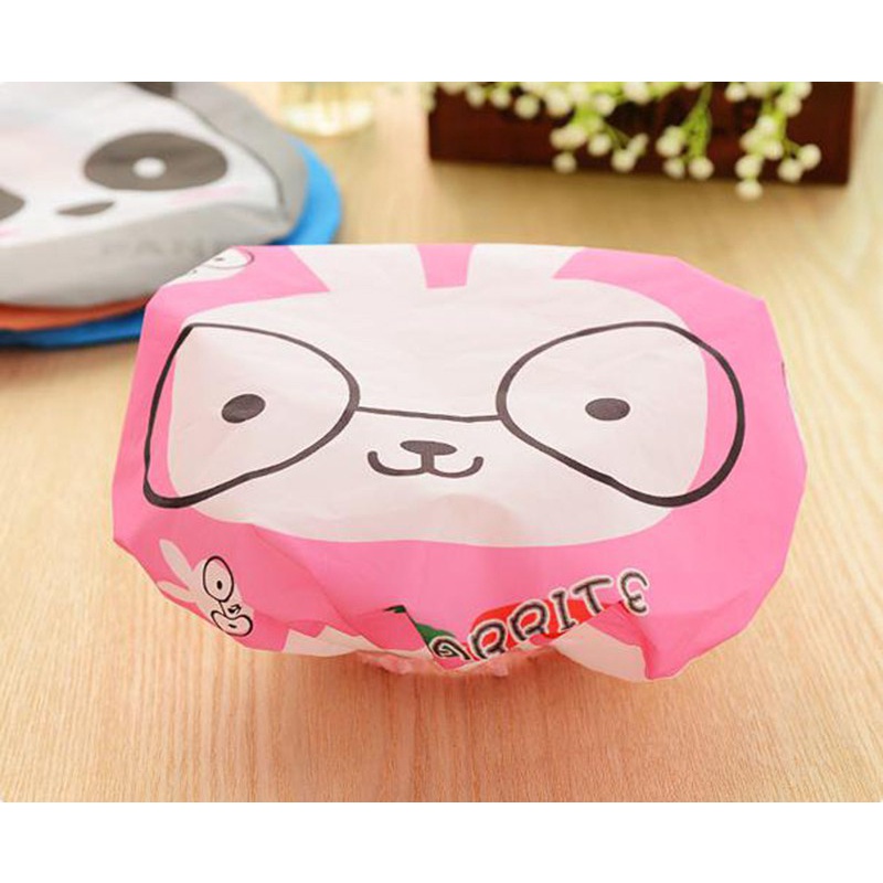 Nón Tắm - Mũ Tắm Trùm Đầu, Mũ Chụp Tóc Khi Tắm Hình Thú (Mẫu Ngẫu Nhiên) 1248