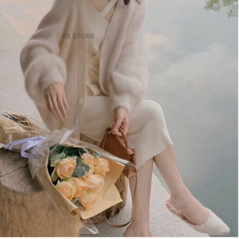 Cardigan thu đông, áo khoác len mùa đông phong cách Hàn Quốc | BigBuy360 - bigbuy360.vn