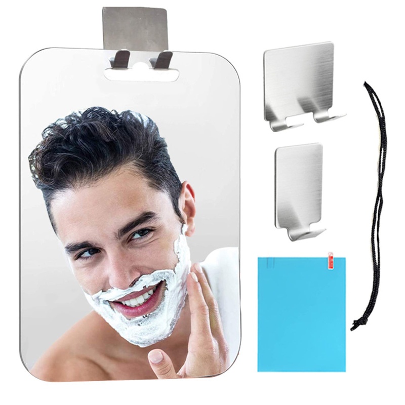 Youyo Gương Cạo Râu Acrylic Không Sương Mù Phòng Tắm Không Sương Mù Gương Trang Điểm Cho Nam Tra